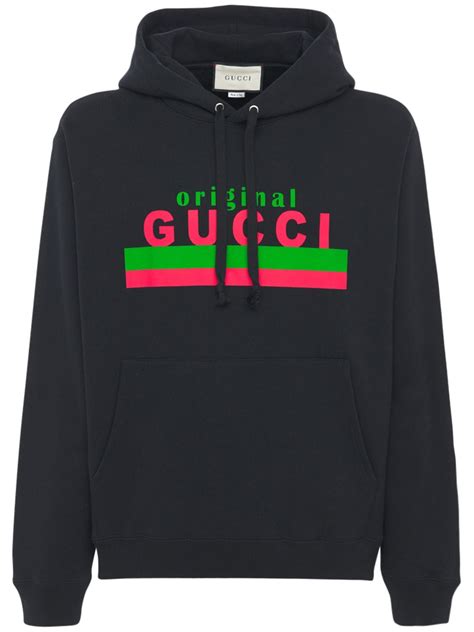 gucci men's sweatshirt authentic|original Gucci hoodie.